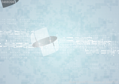 Image of Abstract light technical geometric background