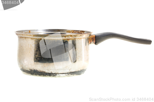 Image of old metal Casserole