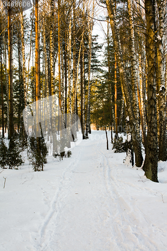 Image of  road winter