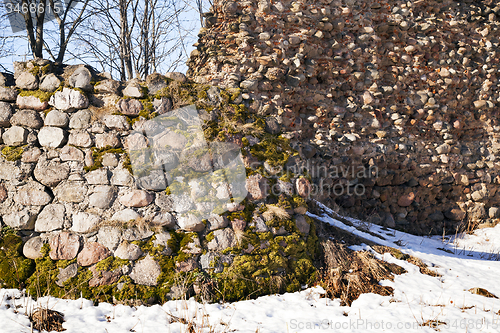 Image of ruins of the fortress  