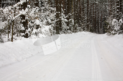 Image of  road winter