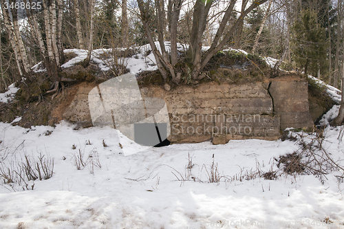 Image of bunker War winter