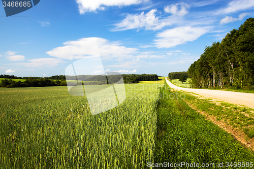 Image of not paved rural road