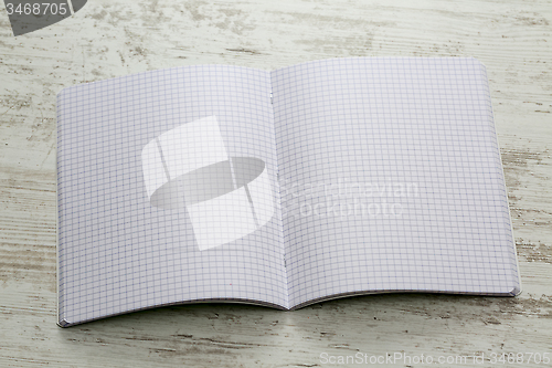 Image of Notebook with Squares