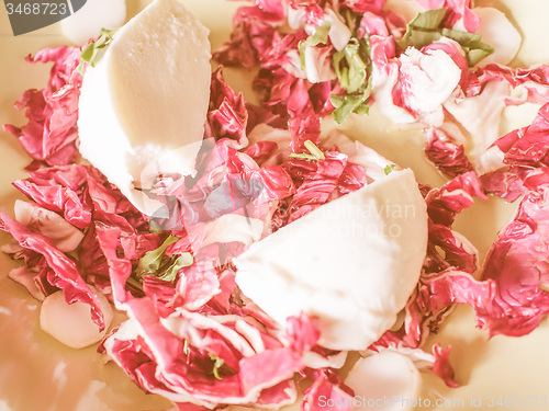 Image of Retro looking Lettuce salad