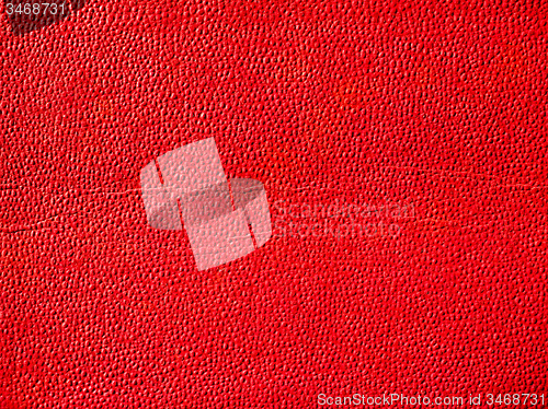 Image of Retro look Red leatherette background