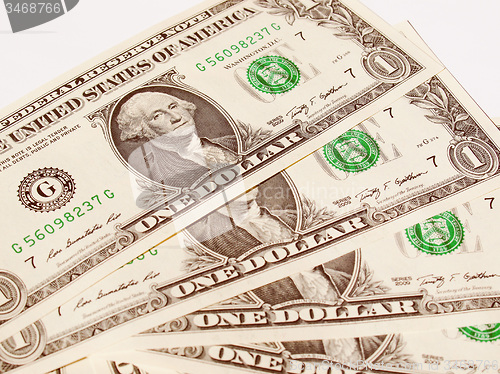 Image of Retro look Dollar notes 1 Dollar