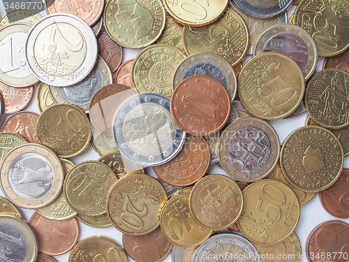 Image of Euro coins
