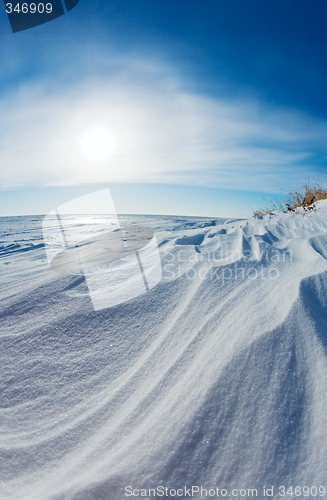 Image of Snow dunes