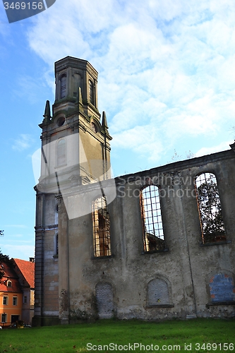 Image of Old temple in Mirsk