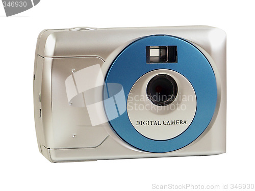 Image of Cheap Digital Camera Isolated