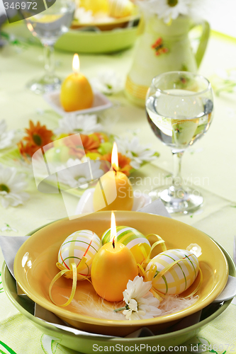 Image of Easter table setting