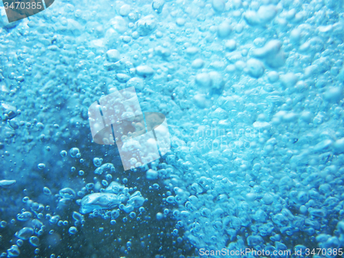 Image of water bubbles background