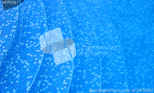 Image of pool texture blue water 