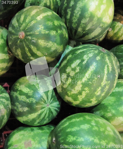 Image of melons background