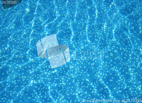 Image of pool texture blue water 