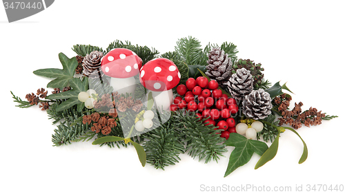 Image of Christmas Floral Display