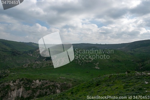 Image of Israeli landscape near Kineret lake