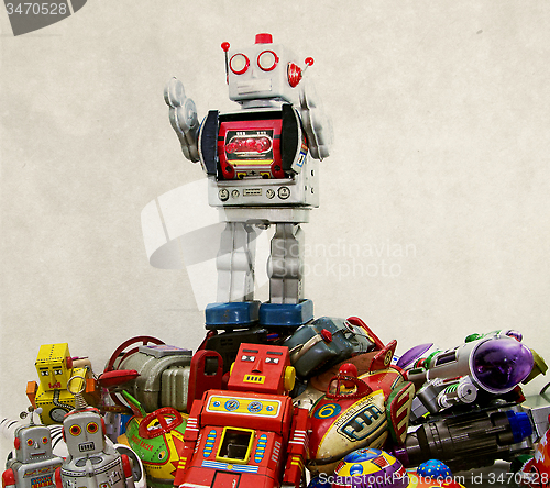Image of robot toys