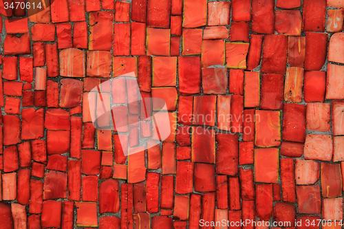Image of red stones texture