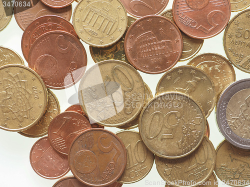 Image of Euro coins