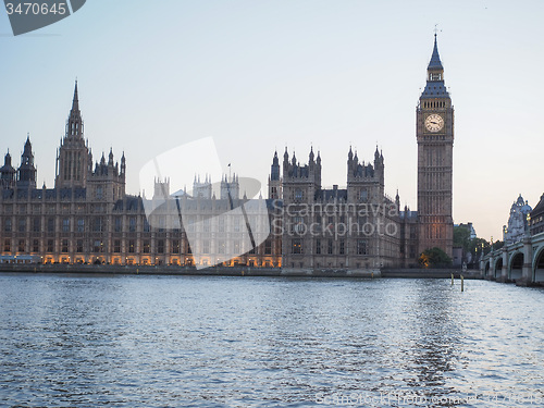 Image of Houses of Parliament in London