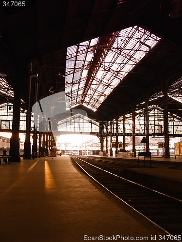 Image of Saint-Lazare train station in Paris