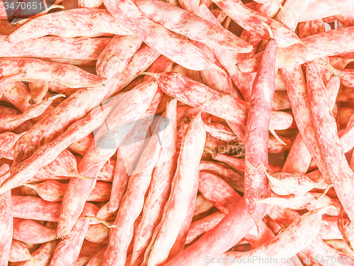 Image of Retro looking Cranberry beans