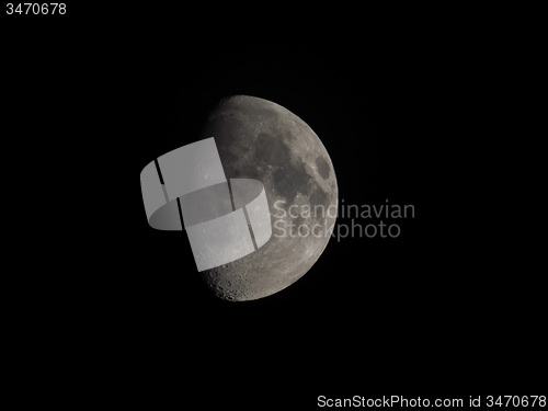 Image of Gibbous moon