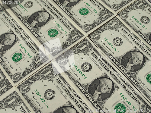 Image of Dollar notes 1 Dollar