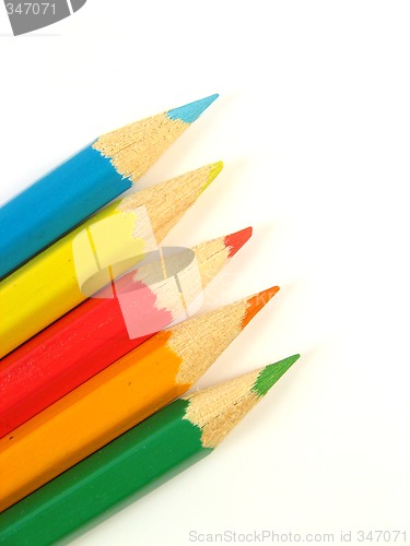 Image of colored pencils