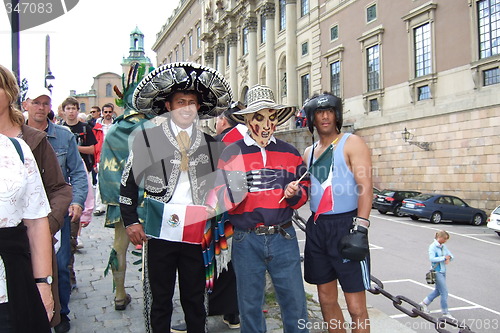 Image of Crew's parade