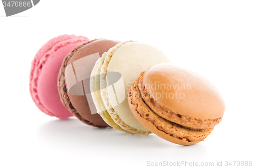 Image of Colorful French Macarons