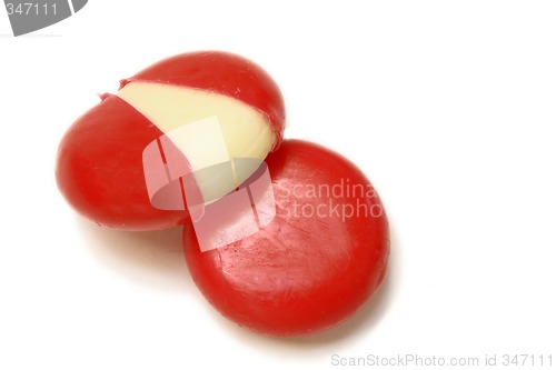 Image of mini edam cheeses