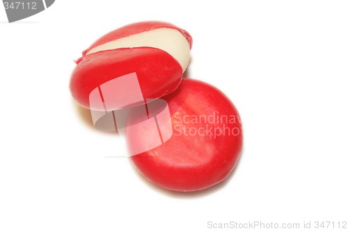 Image of mini edam cheeses