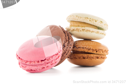 Image of Colorful French Macarons