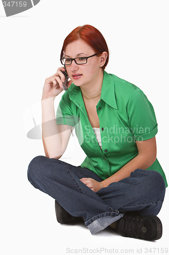 Image of Teenager on the phone