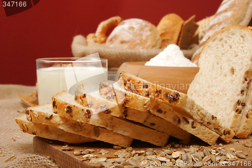 Image of Assortment of baked breads