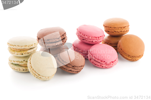 Image of Colorful French Macarons