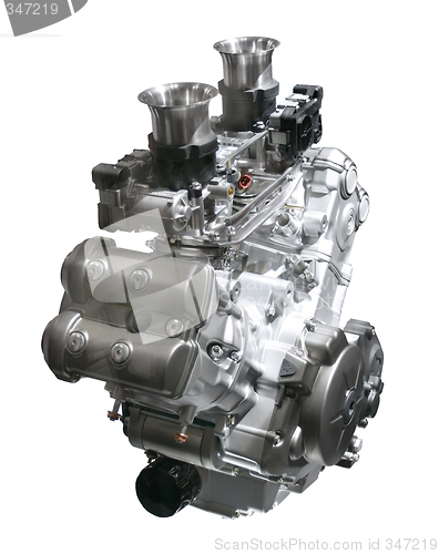 Image of Motorcycle engine