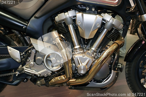 Image of Motorcycle engine