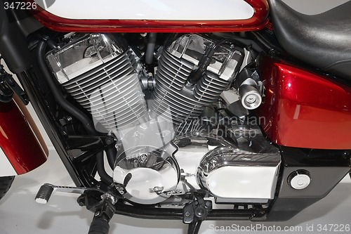 Image of Motorcycle engine