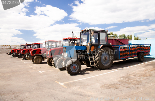 Image of   tractors territory plant