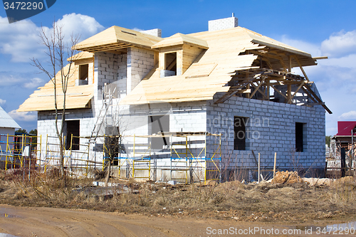 Image of House  construction  