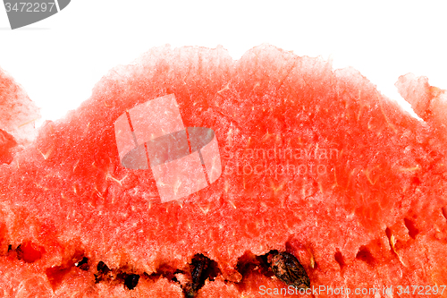 Image of red ripe watermelon 