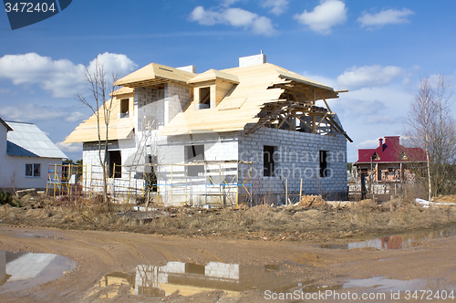 Image of   new building  