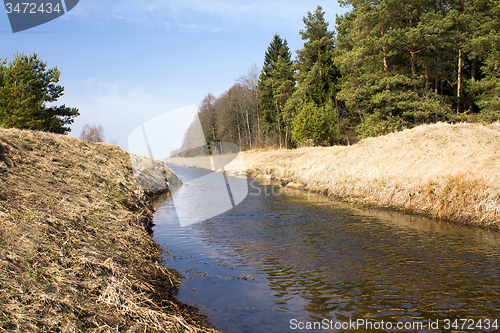 Image of a small river  