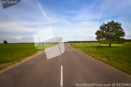 Image of little  road  