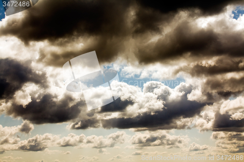 Image of   sky with clouds