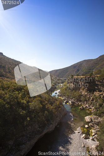 Image of canyon, Montenegro  